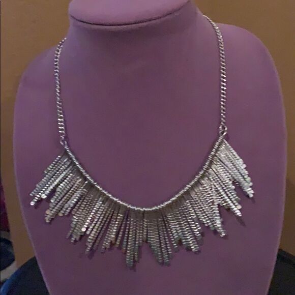 Silver tribal necklace   - Picture 1 of 3